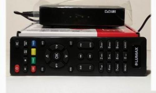 Прошивка для DVB-T2 ресивера Lumax DV2104HD